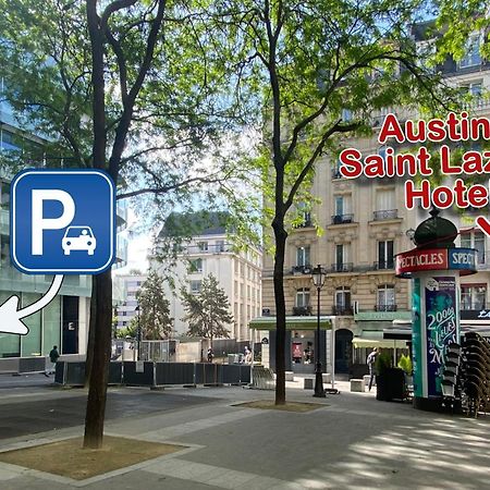 Austin'S Saint Lazare Hotel Paris Dış mekan fotoğraf