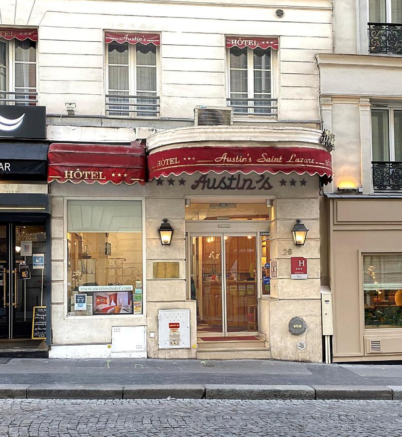 Austin'S Saint Lazare Hotel Paris Dış mekan fotoğraf