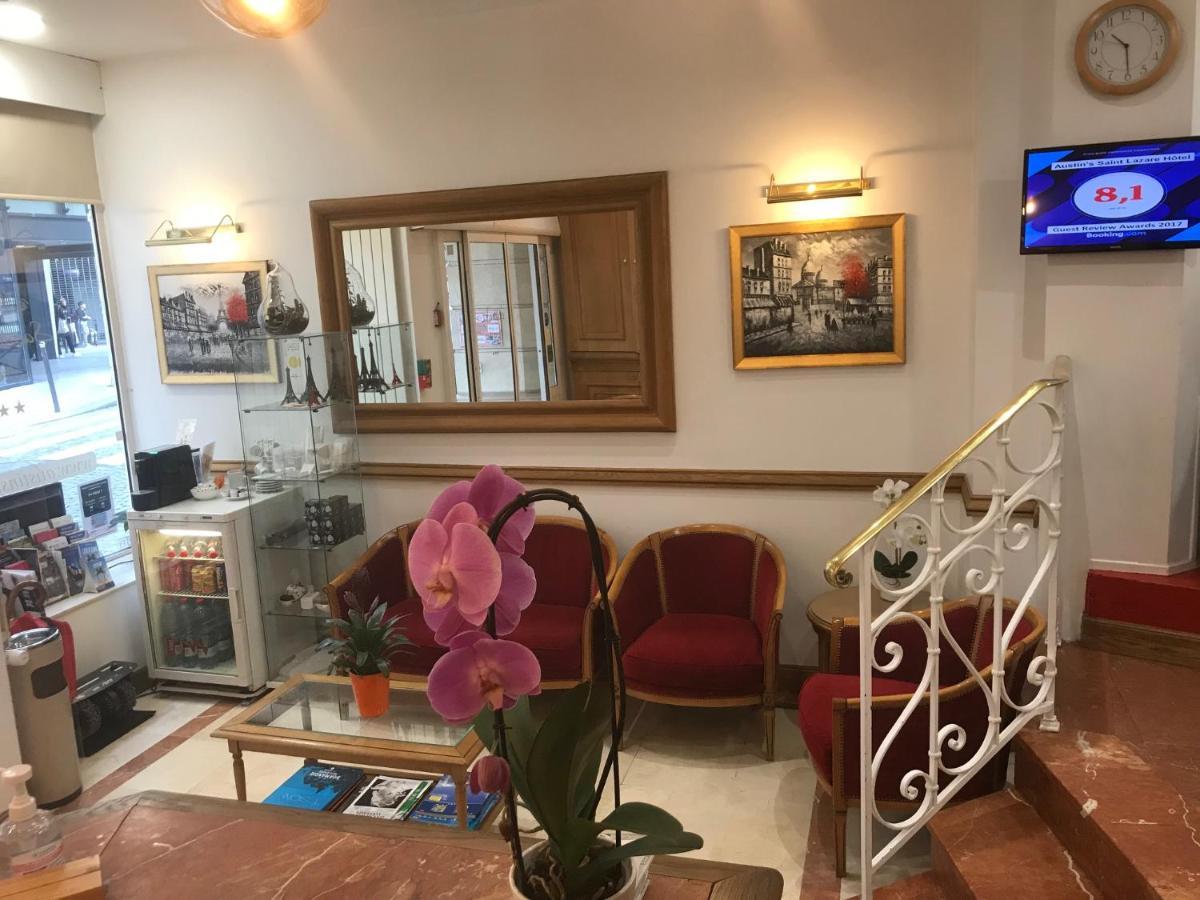 Austin'S Saint Lazare Hotel Paris Dış mekan fotoğraf