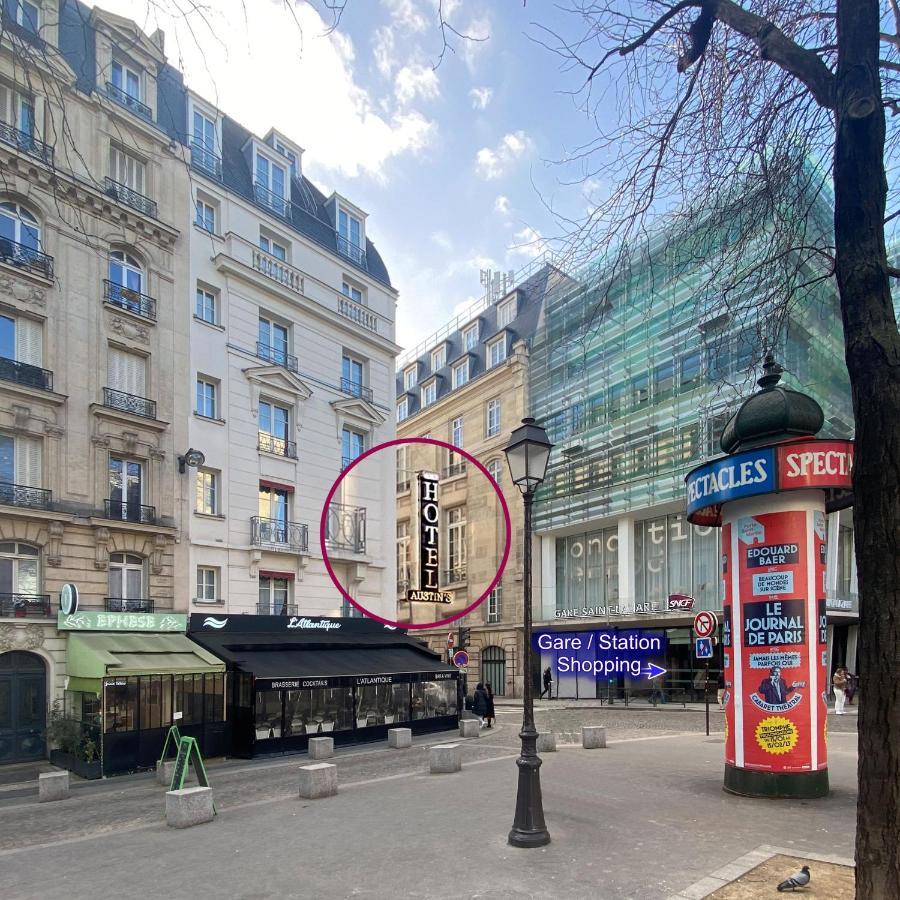 Austin'S Saint Lazare Hotel Paris Dış mekan fotoğraf