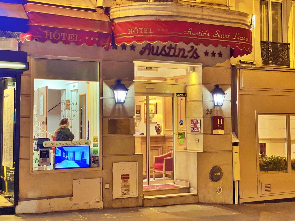 Austin'S Saint Lazare Hotel Paris Dış mekan fotoğraf